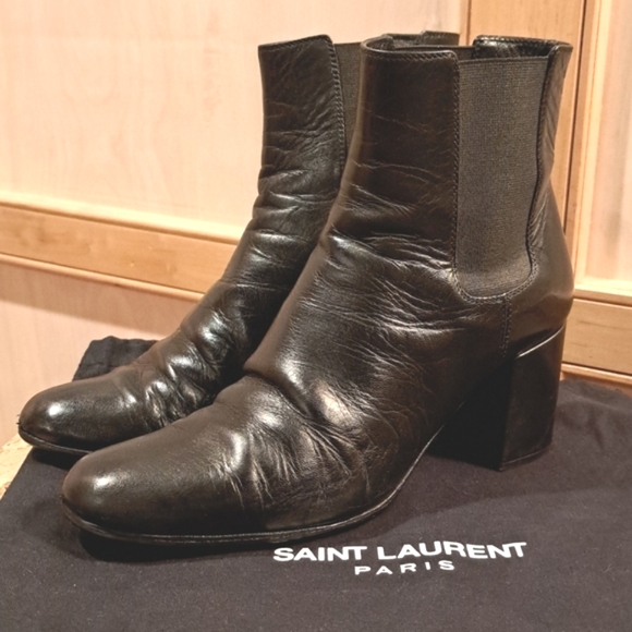 Yves St. Laurent chelsea boots 36 US 6 - Picture 2 of 11